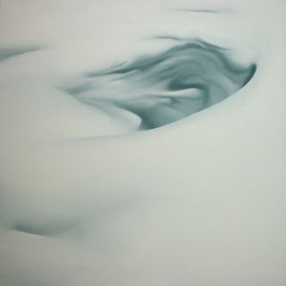Schneelandschaft 9, 2007, 130 x 115 cm
